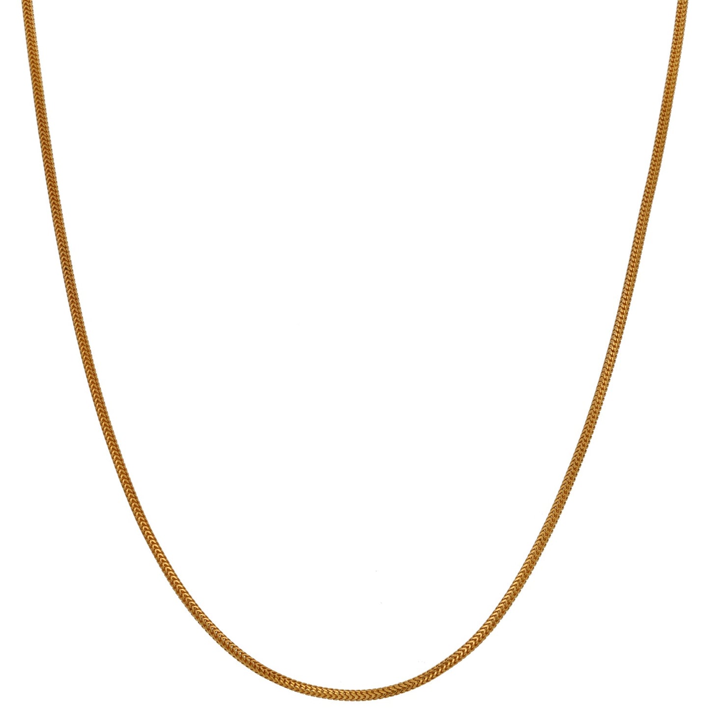 22ct Gold Snake Chain 22"