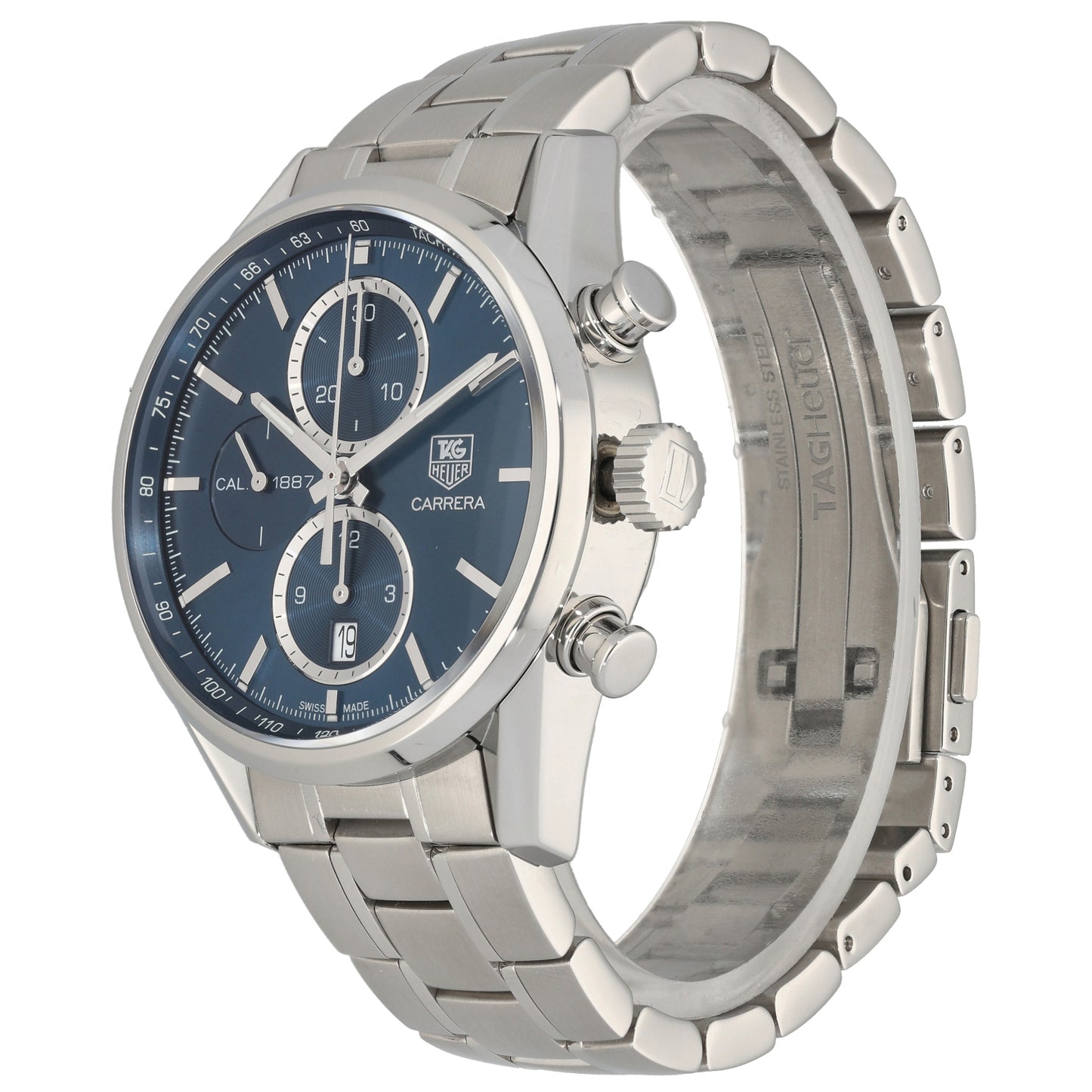 Tag Heuer Carrera CAR2115-0 41mm Stainless Steel Watch