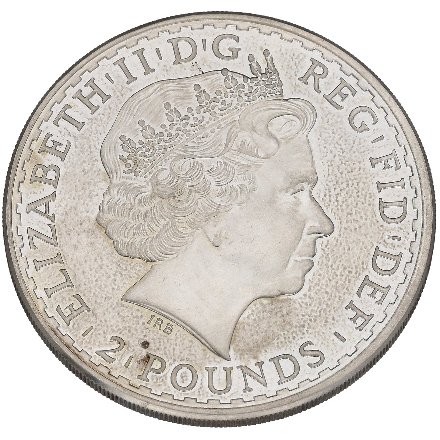 Fine Silver Queen Elizabeth II 1 OZ Britannia Coin 2015