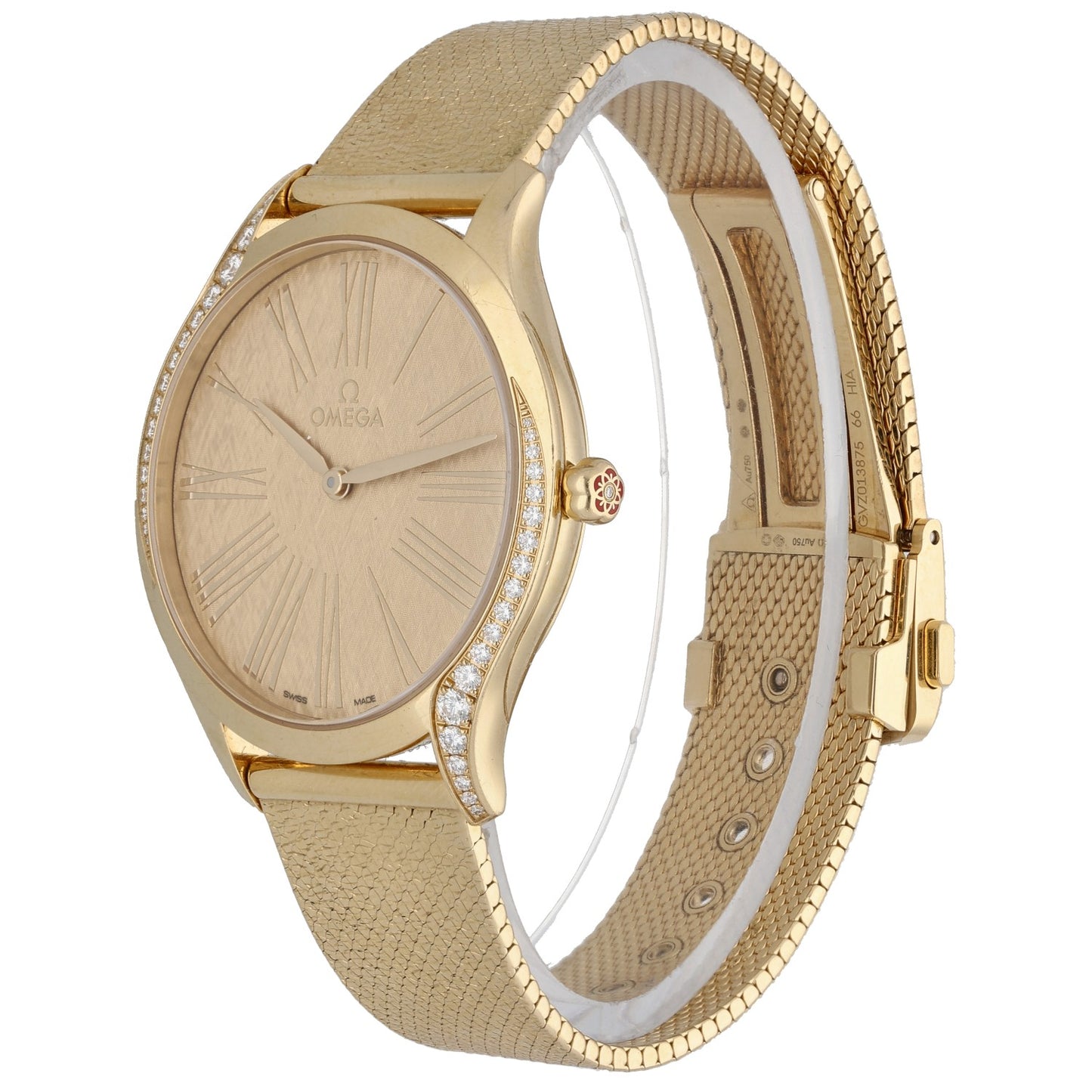 Omega De Ville Trésor 428.55.36.60.99.001 36mm Gold Watch (Ex-Display)