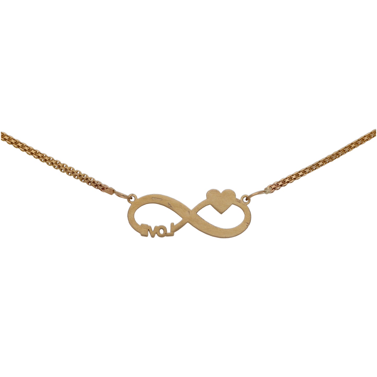 9ct Gold Fancy Necklace 16"