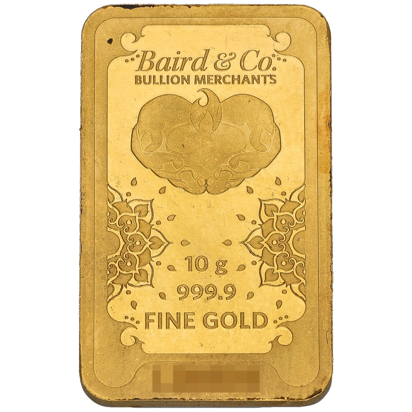 24ct 10g Gold Bar