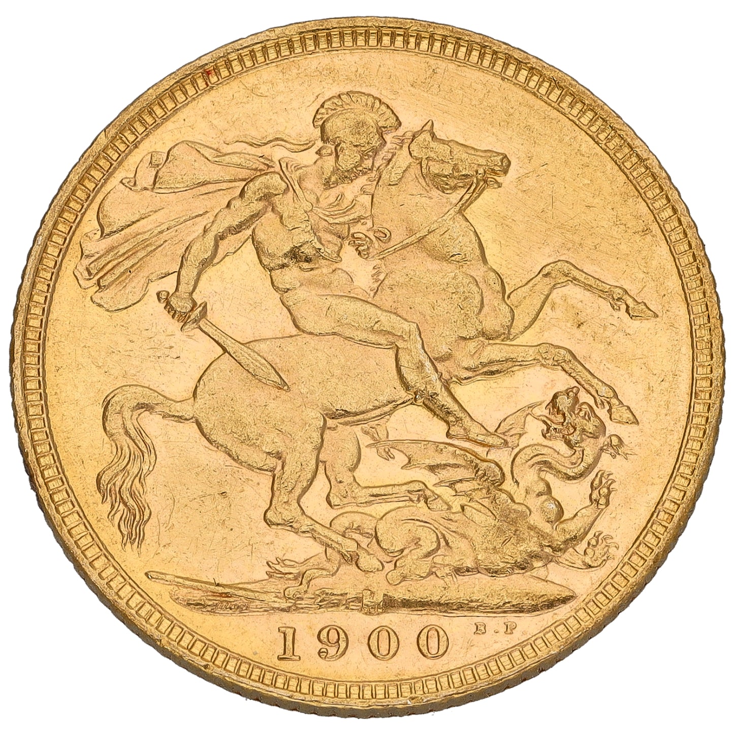 22ct Gold Queen Victoria Full Sovereign Coin 1900