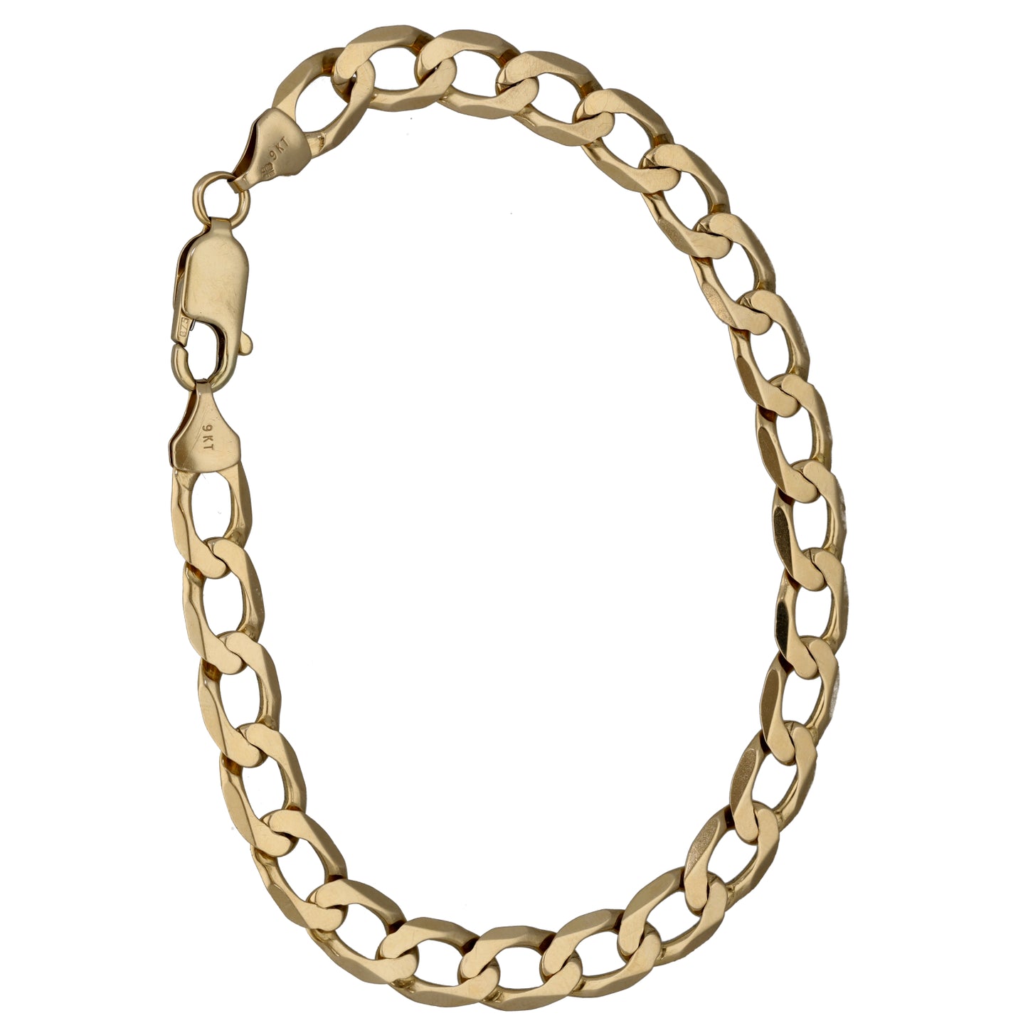 9ct Gold Curb Bracelet