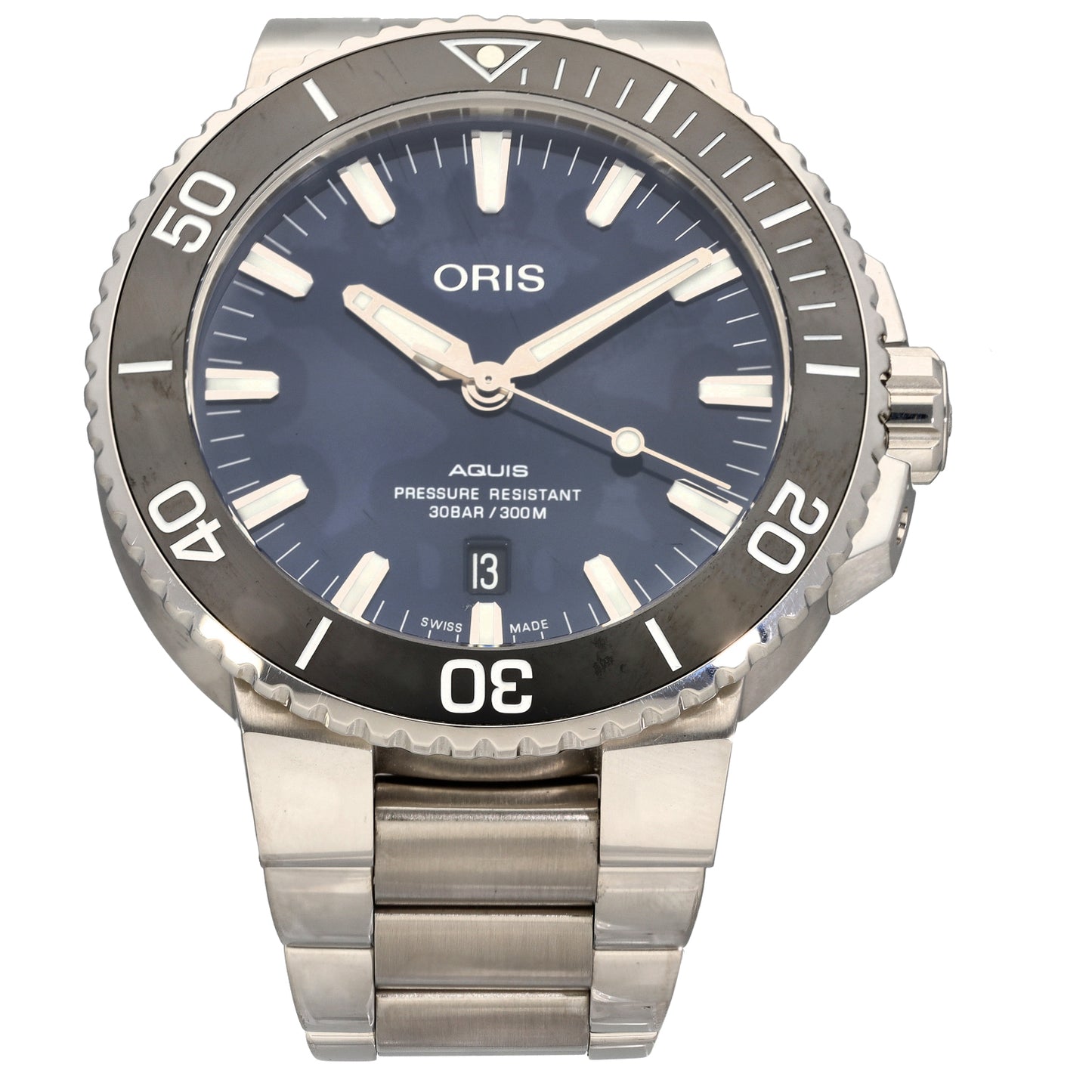 Oris Aquis 7730 43.5mm Stainless Steel Watch