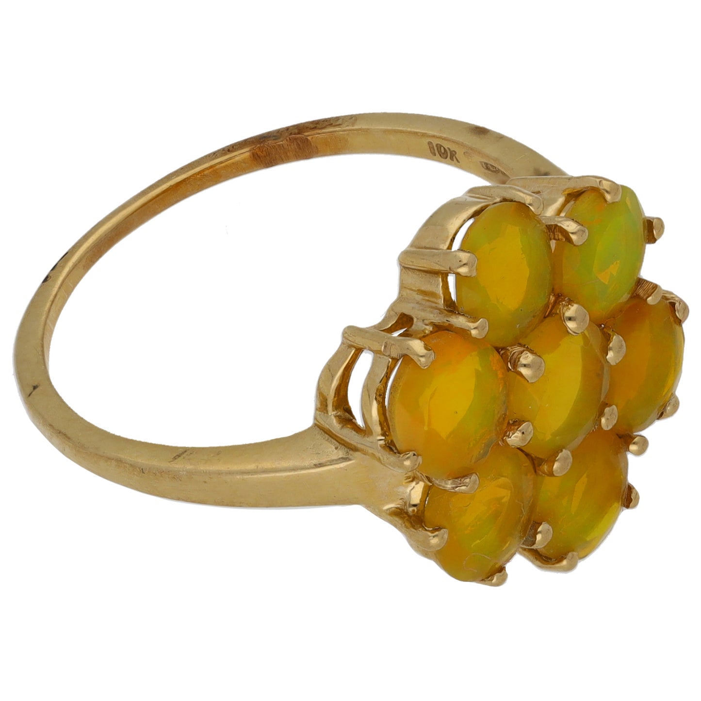 9ct Gold Opal Dress/Cocktail Ring Size P