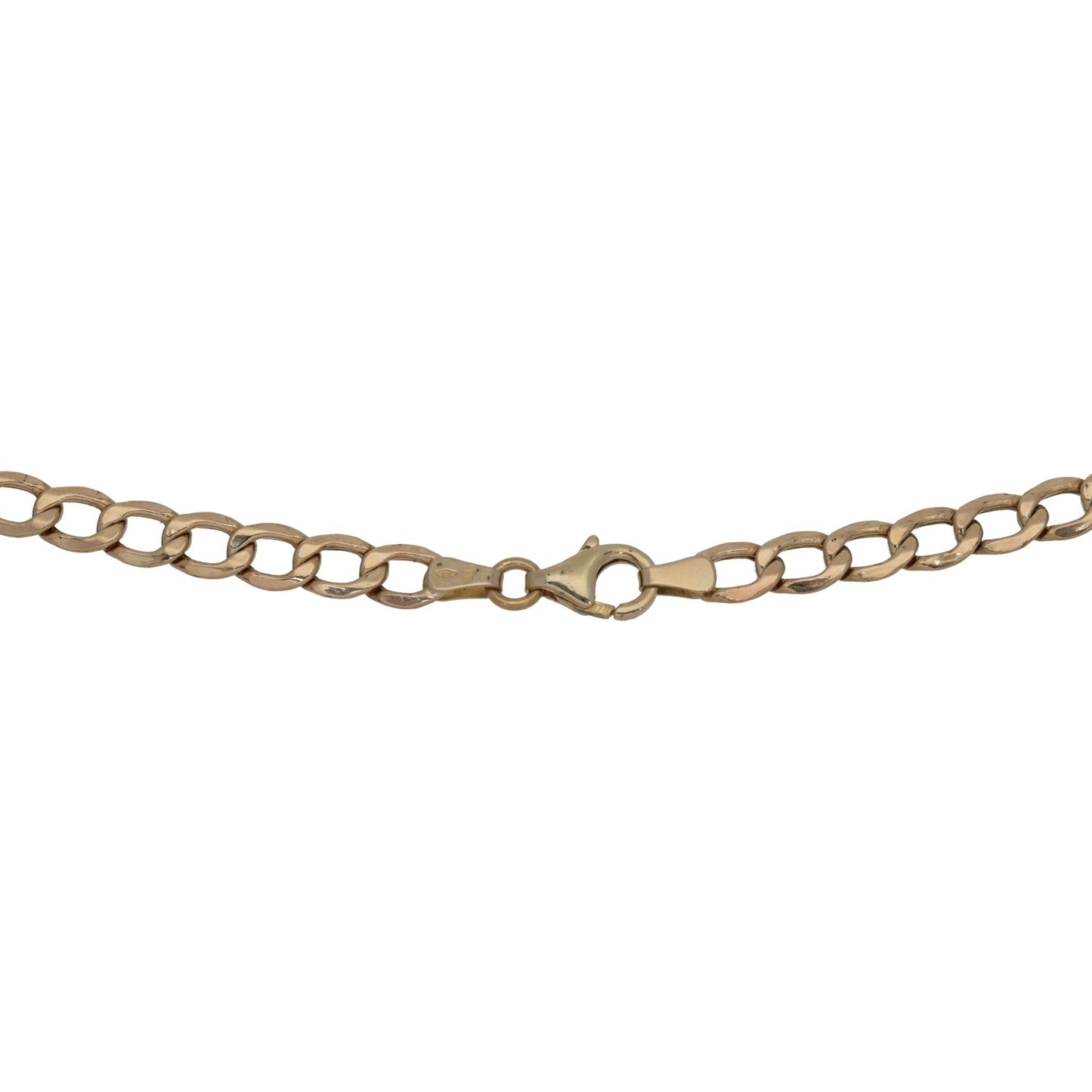 9ct Gold Curb Chain 20"