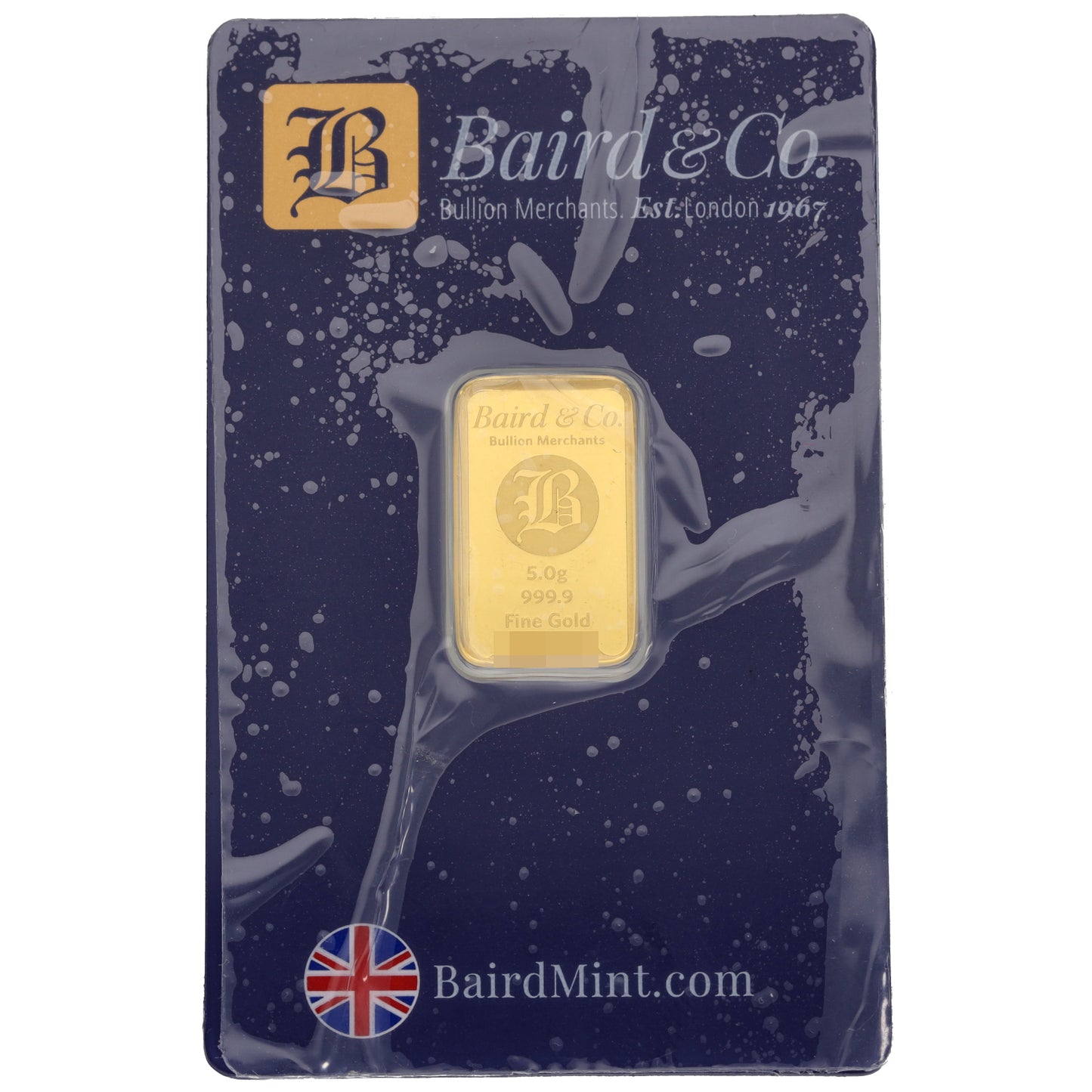 24ct 5g Gold Bar
