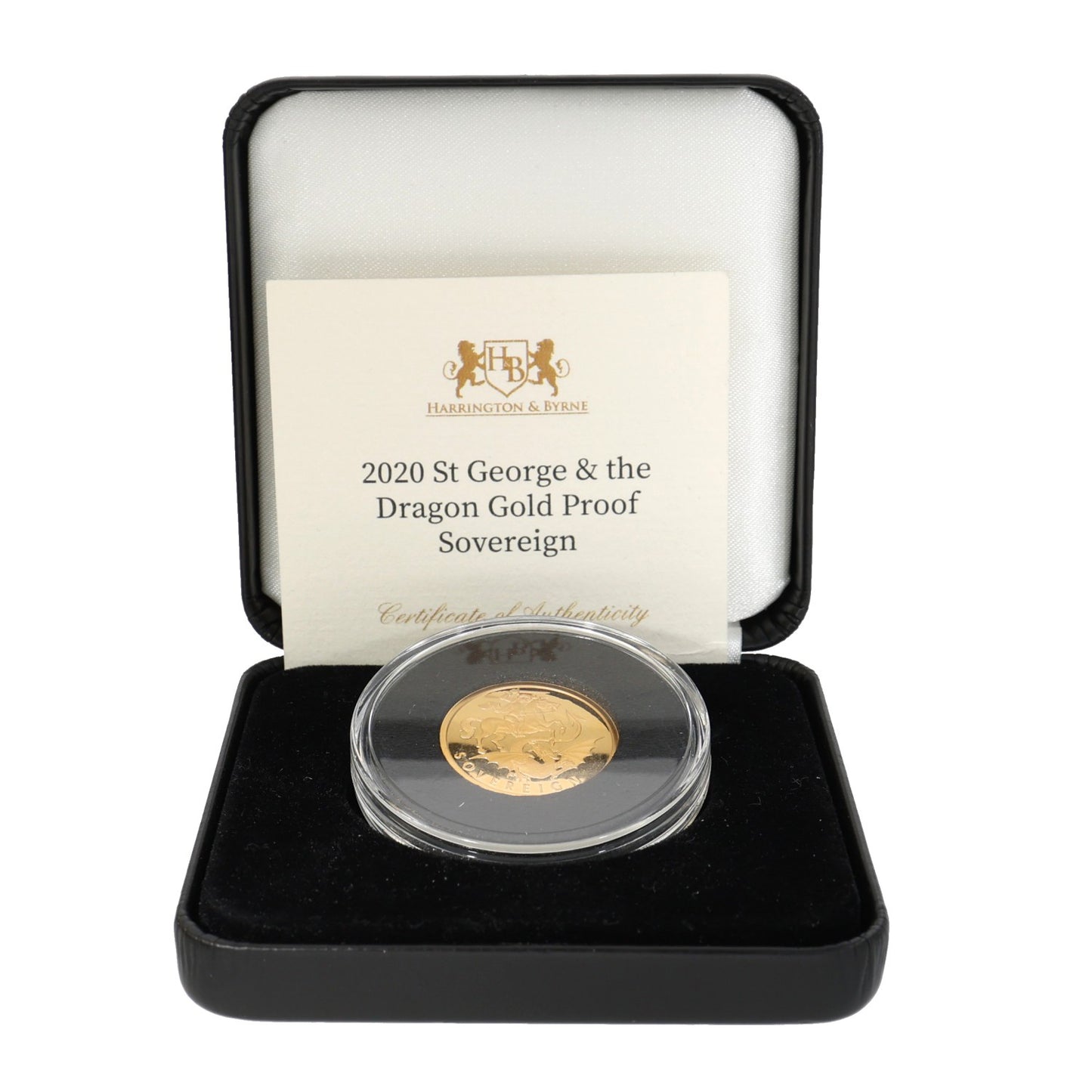 22ct Gold St George & The Dragon Full Sovereign Coin 2020