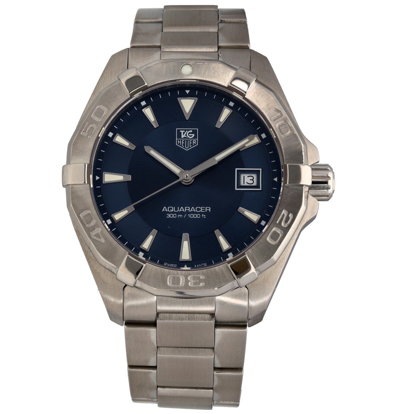 Tag Heuer Aquaracer WAY1112 41mm Stainless Steel Watch