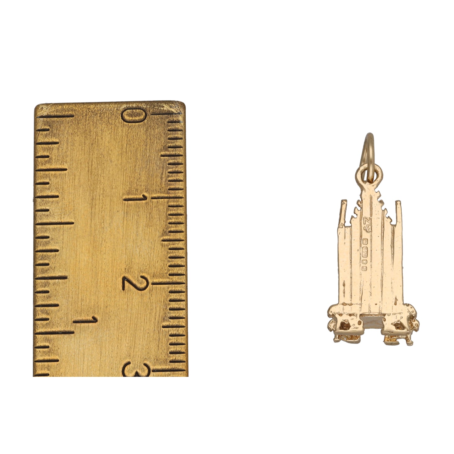 9ct Gold Throne Pendant