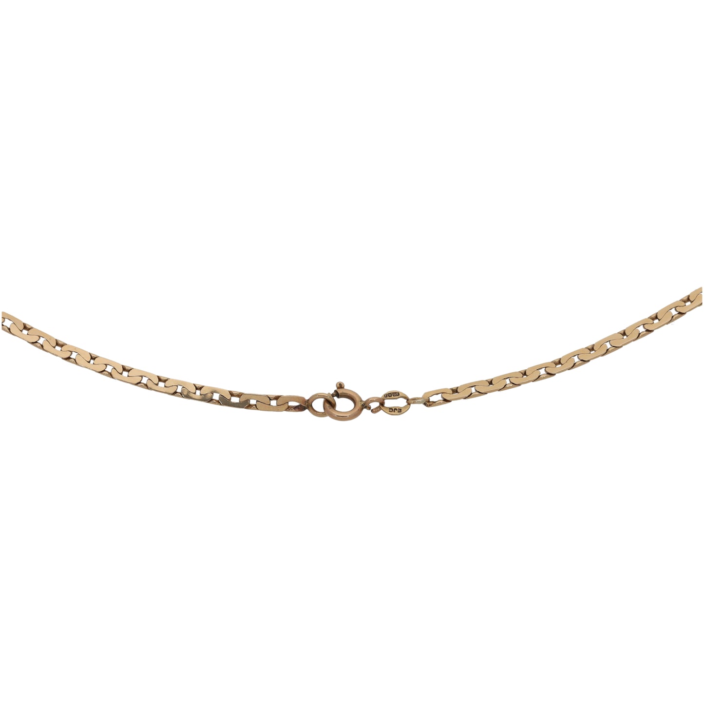 9ct Gold Fancy Necklace 20"
