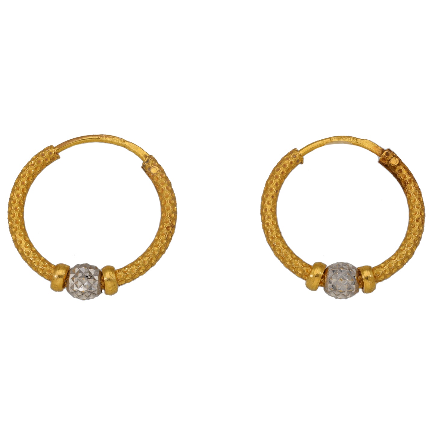 22ct Gold Hoop Earrings