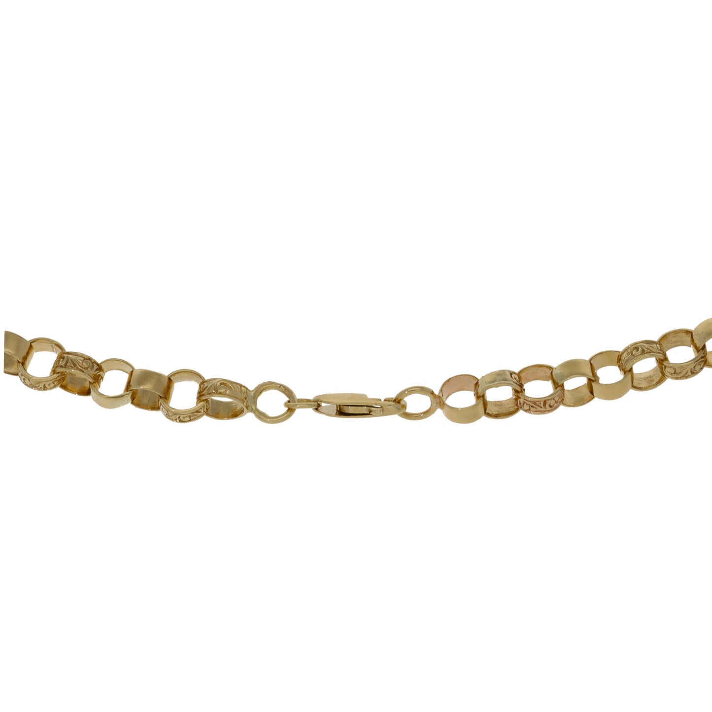 9ct Gold Belcher Chain 16"
