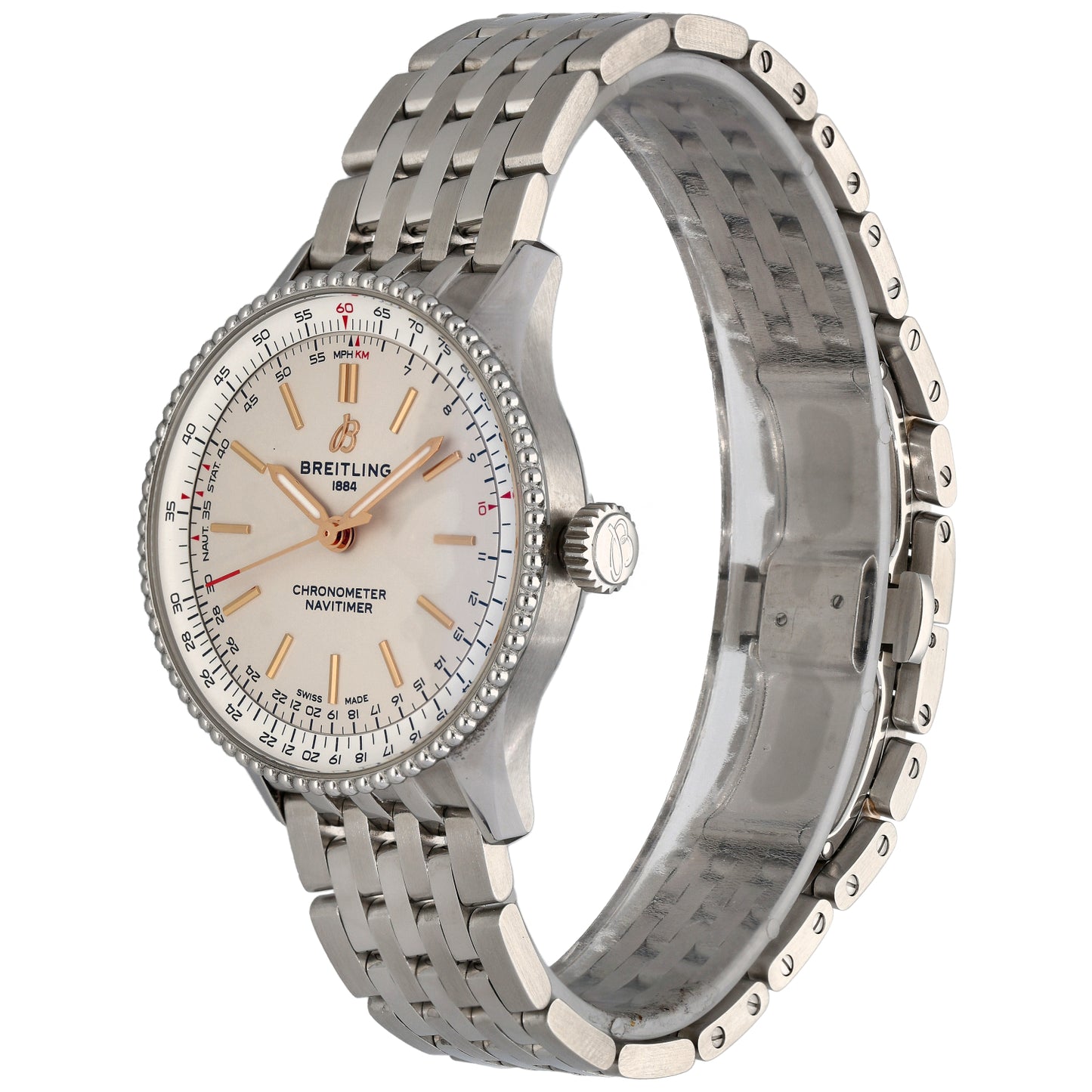 Breitling Navitimer A17327 36mm Stainless Steel Watch