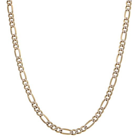 9ct Gold Figaro Chain 20"