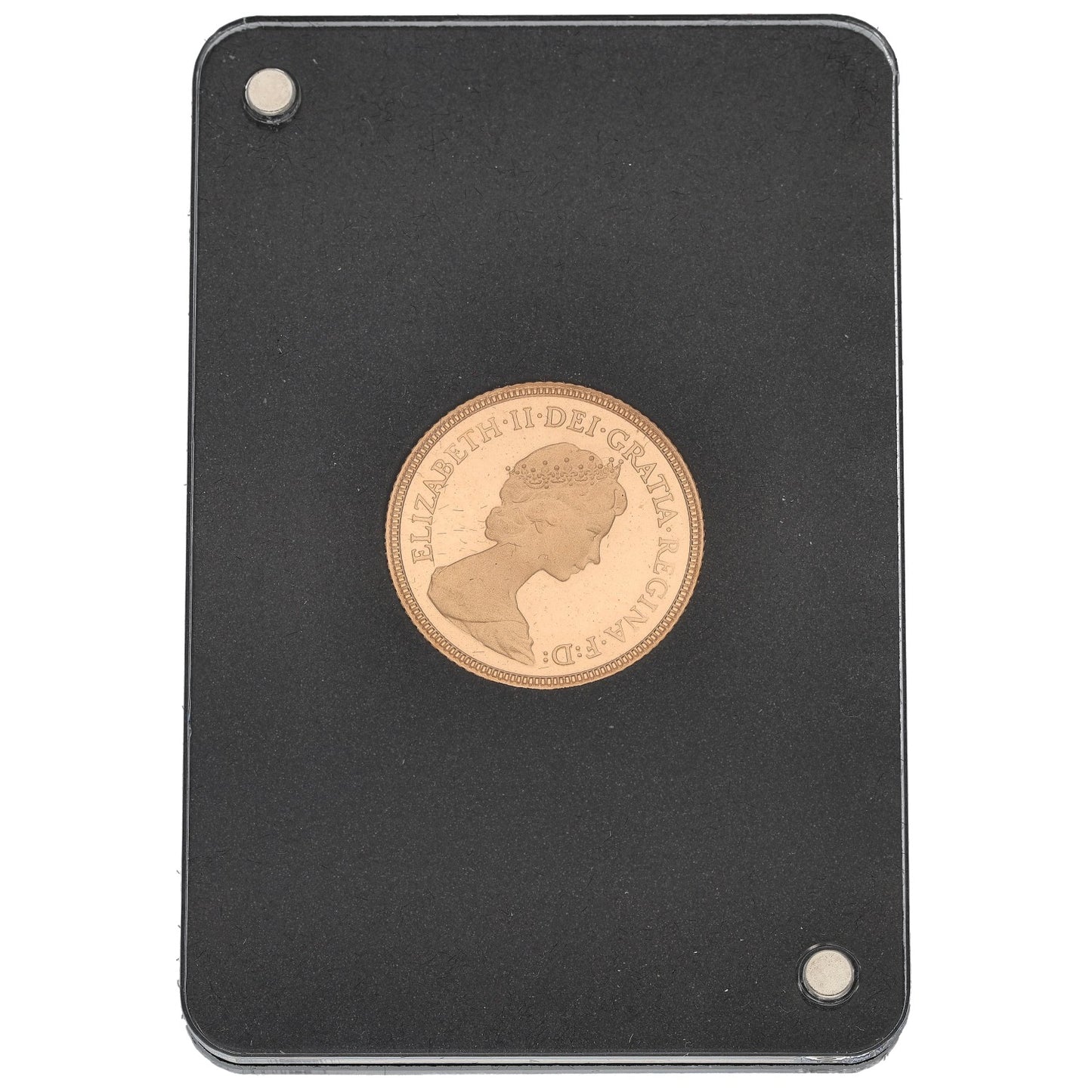 22ct Gold Queen Elizabeth II Half Sovereign Coin 1980