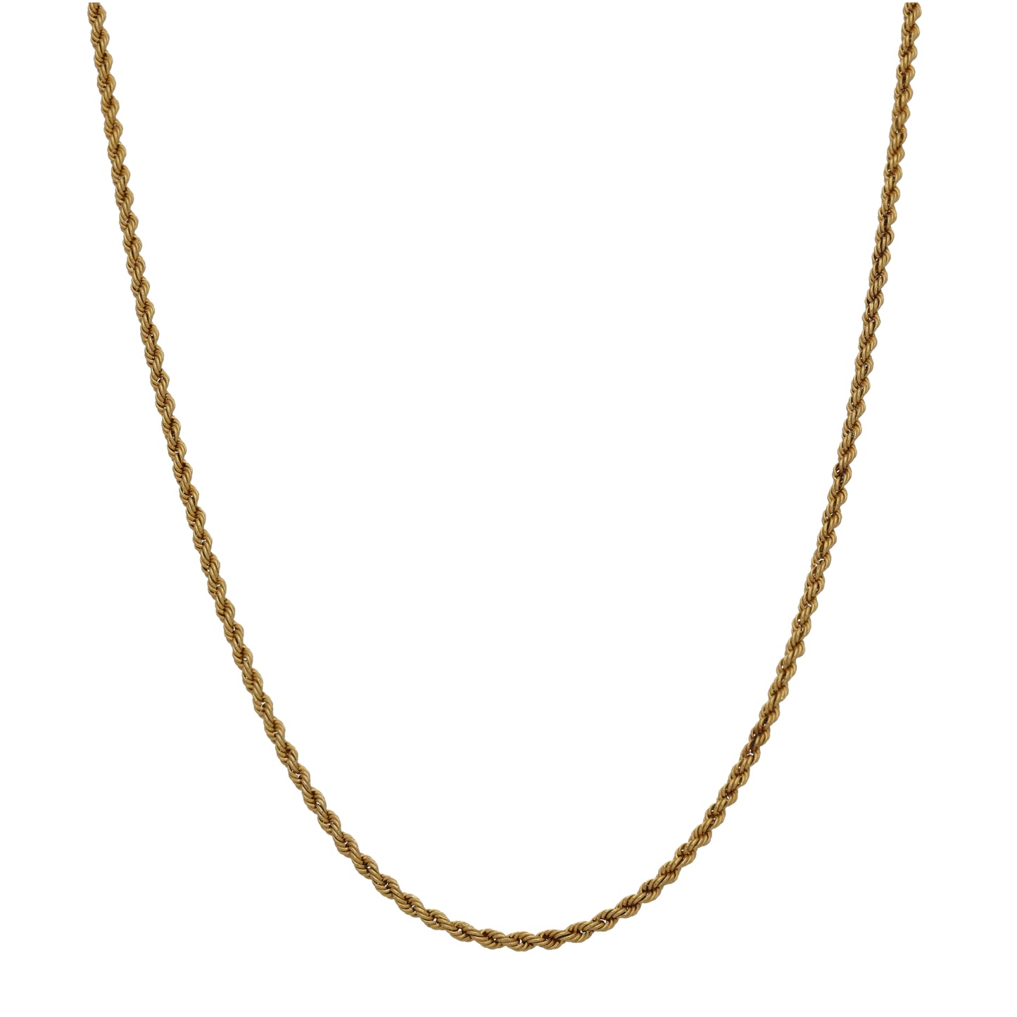 9ct Gold Rope Chain 16"