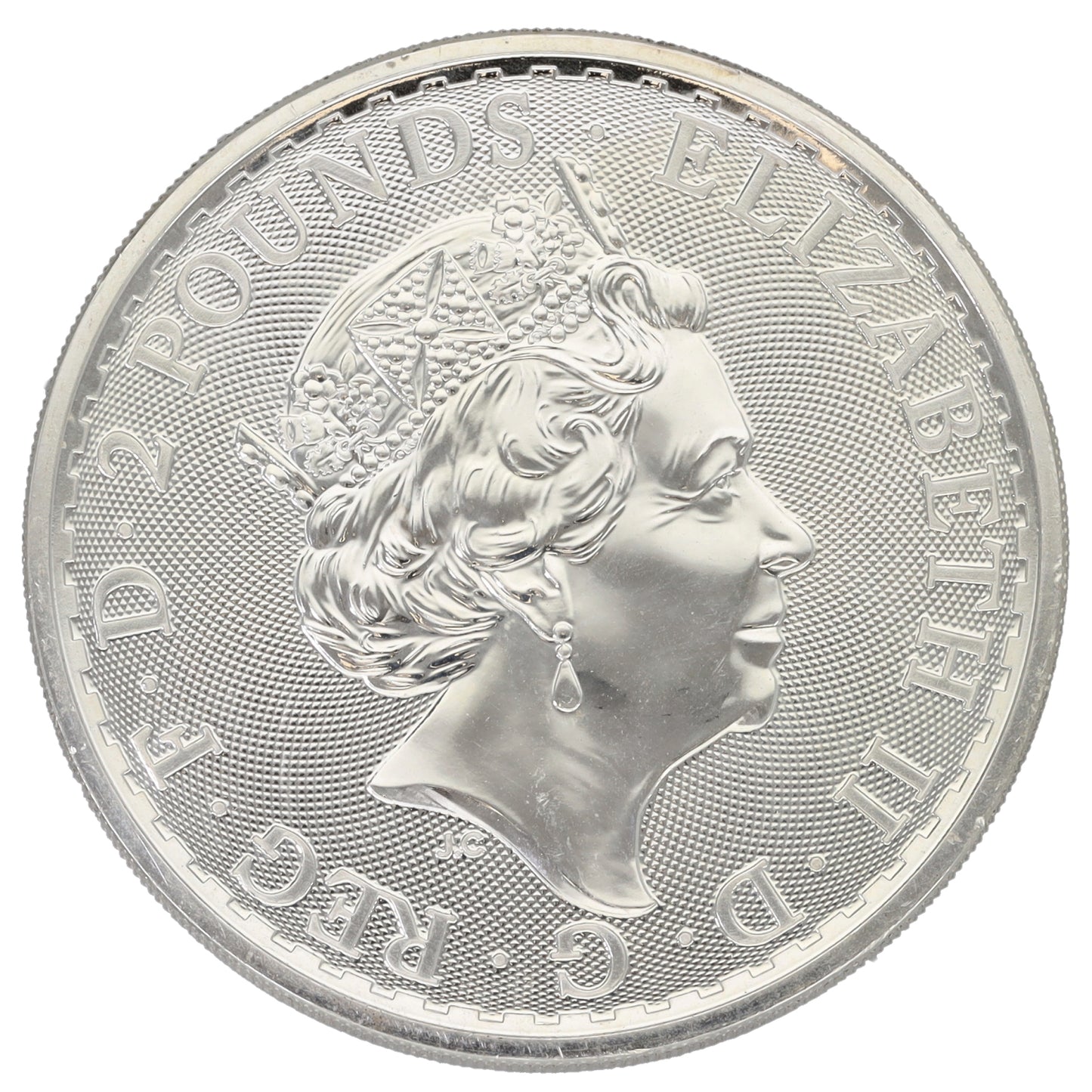 Fine Silver Queen Elizabeth II 1 OZ Britannia Coin 2019