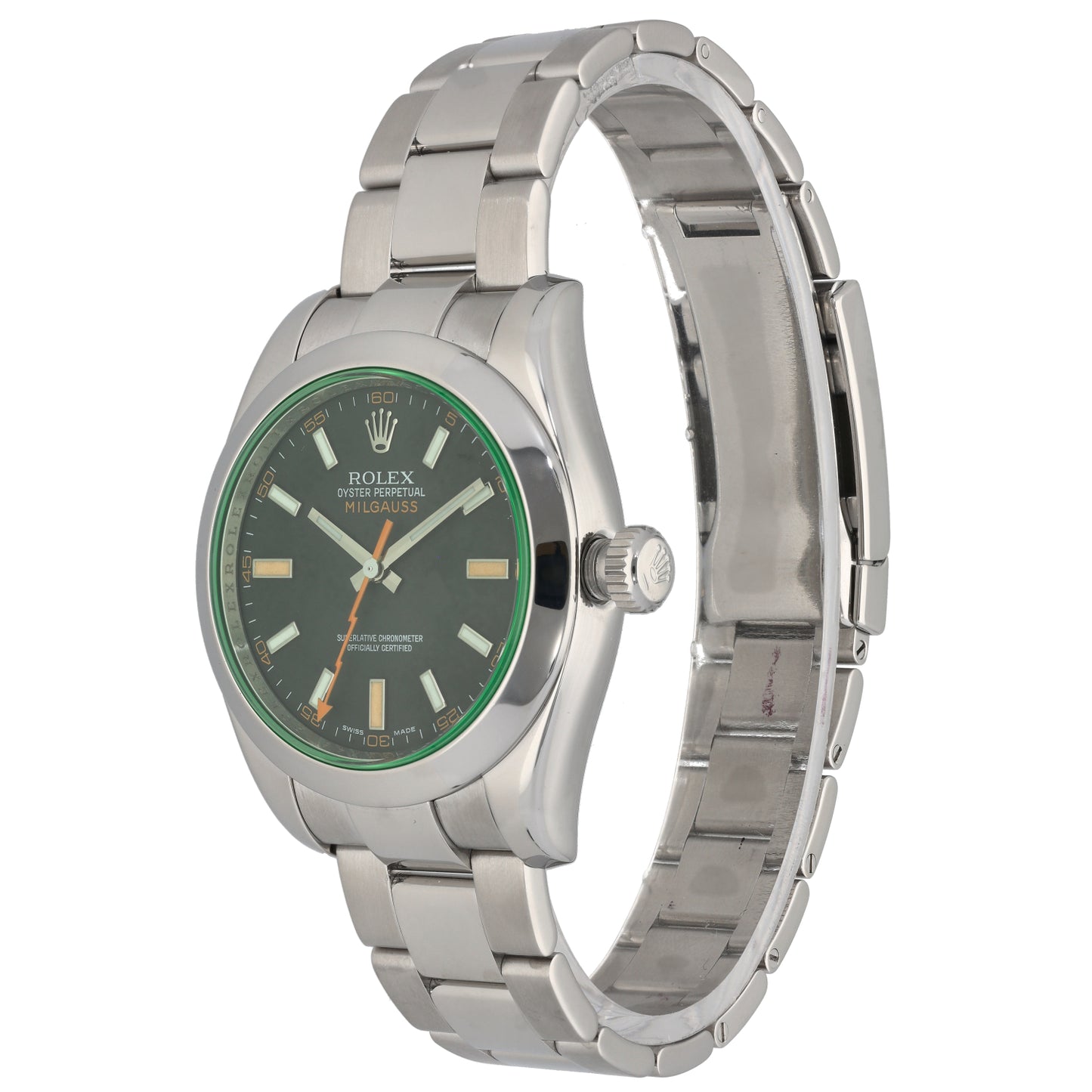 Rolex Milgauss 116400 40mm Stainless Steel Watch