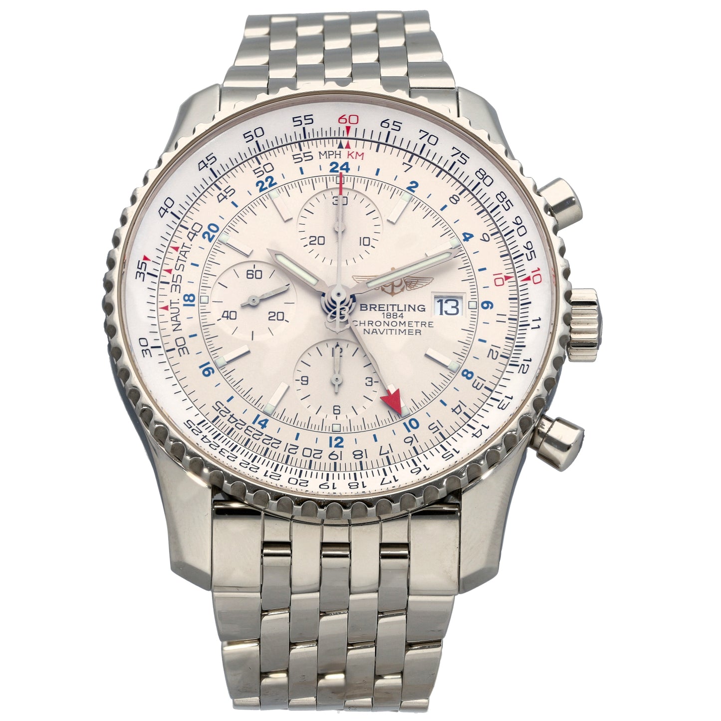 Breitling Navitimer A24322 46mm Stainless Steel Watch