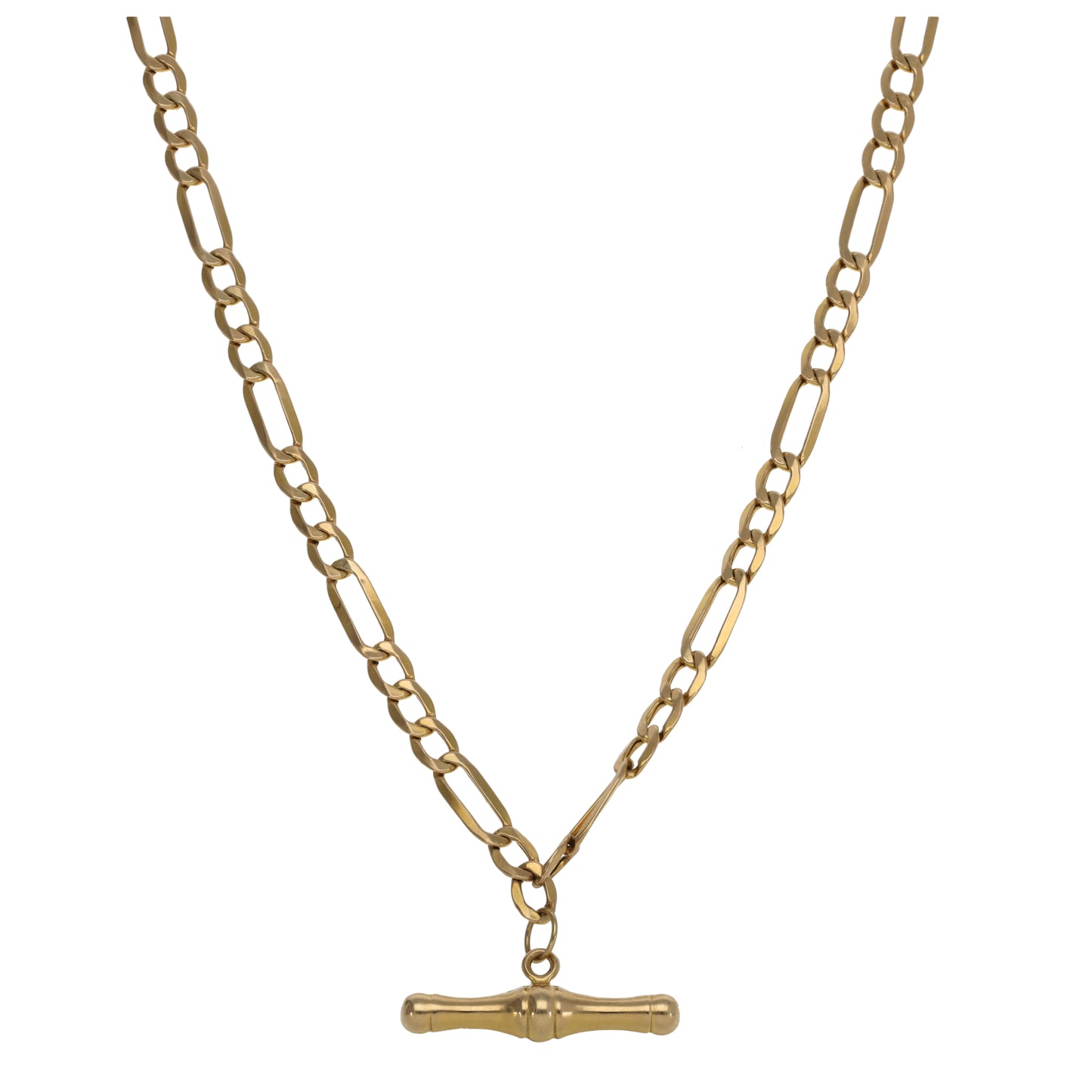 9ct Gold Curb Chain 18"