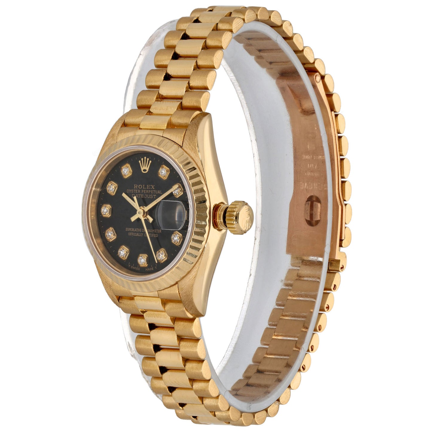 Rolex Lady Datejust 69178 26mm Gold Watch