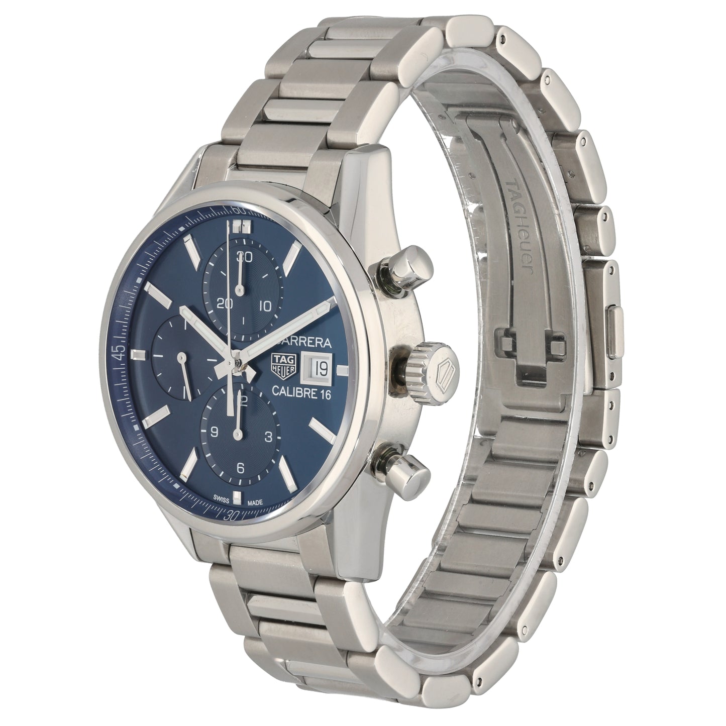 Tag Heuer Carrera CBK2112 41mm Stainless Steel Watch