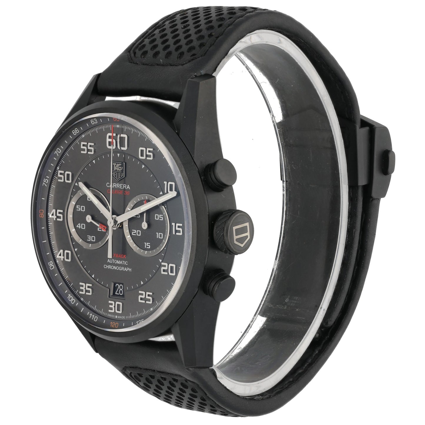 Tag Heuer Carrera CAR2B80 43mm Titanium Watch