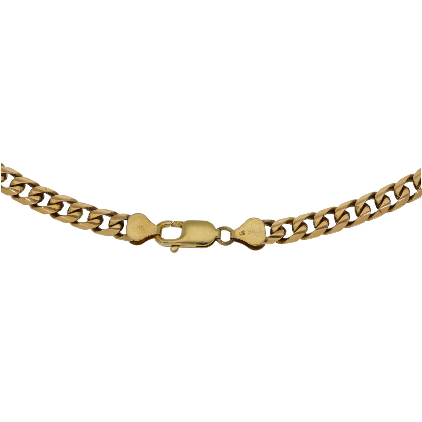 9ct Gold Curb Chain 20"