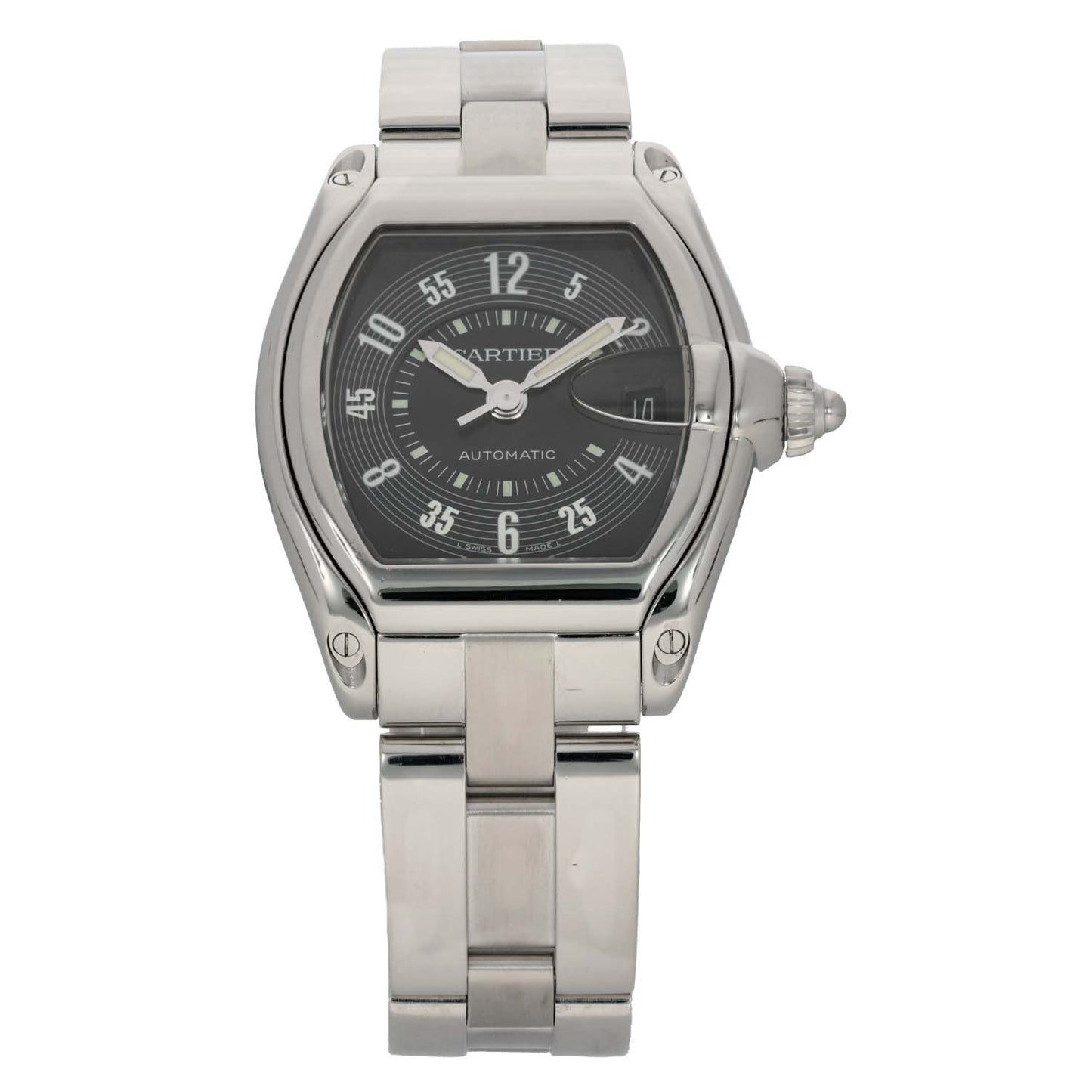 Cartier Roadster W62004V3 38mm Stainless Steel Watch