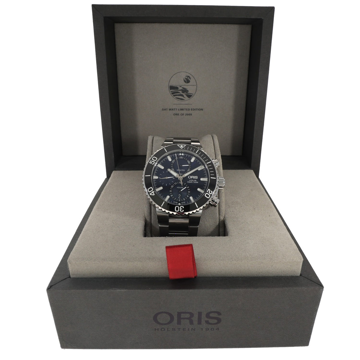 Oris Aquis 7743 45.5mm Stainless Steel Watch