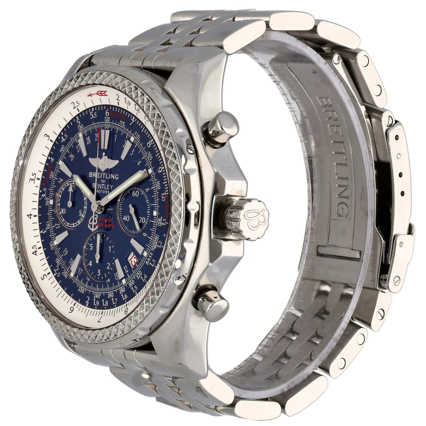 Breitling Bentley Motors A25362 49mm Stainless Steel Watch