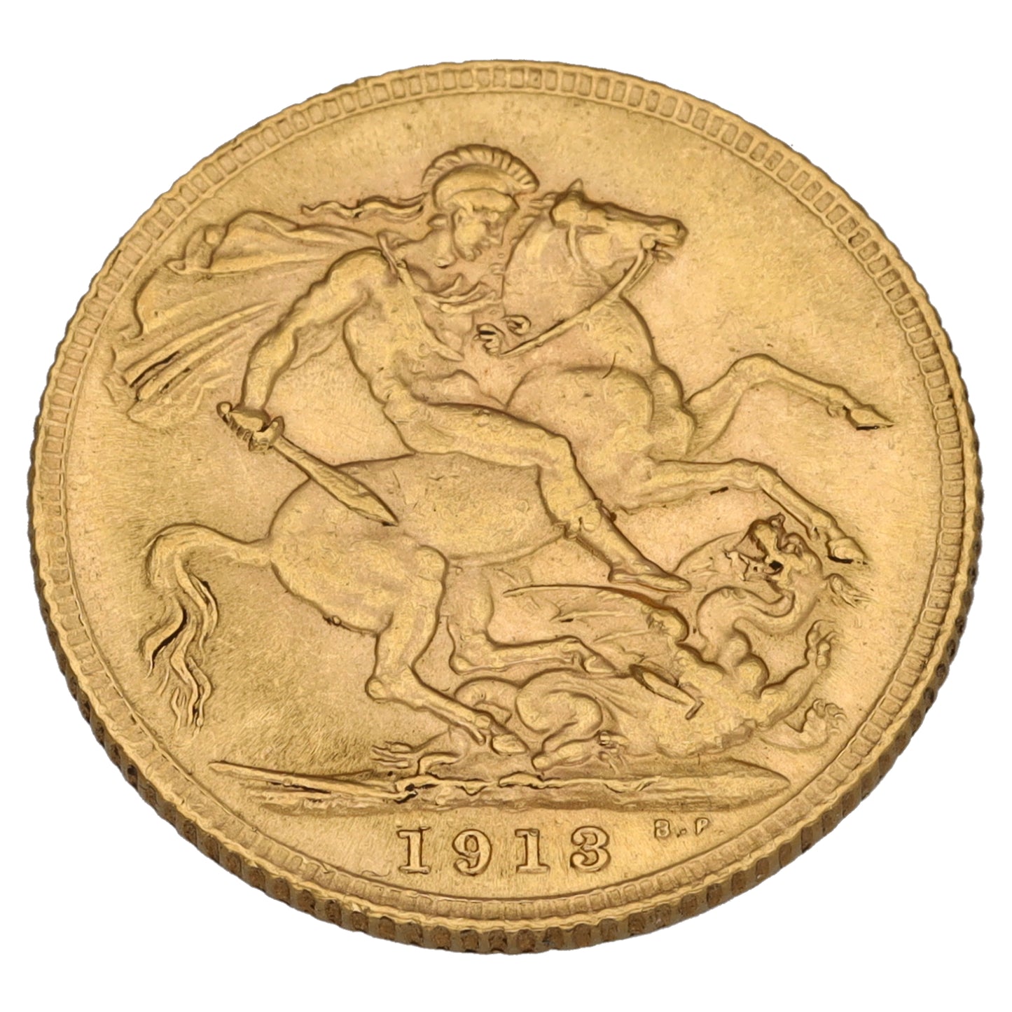 22ct Gold King Edward VII Full Sovereign Coin 1913