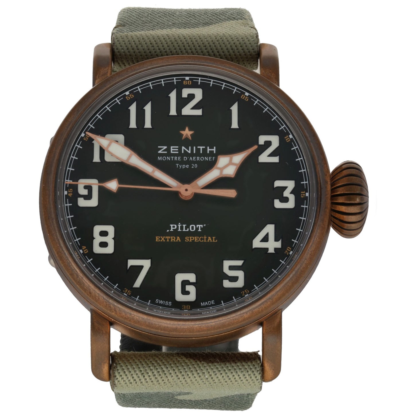 Zenith Pilot Type 20 Adventure 29.2430.679/63.I001 45mm Bronze Watch (Ex-Display)