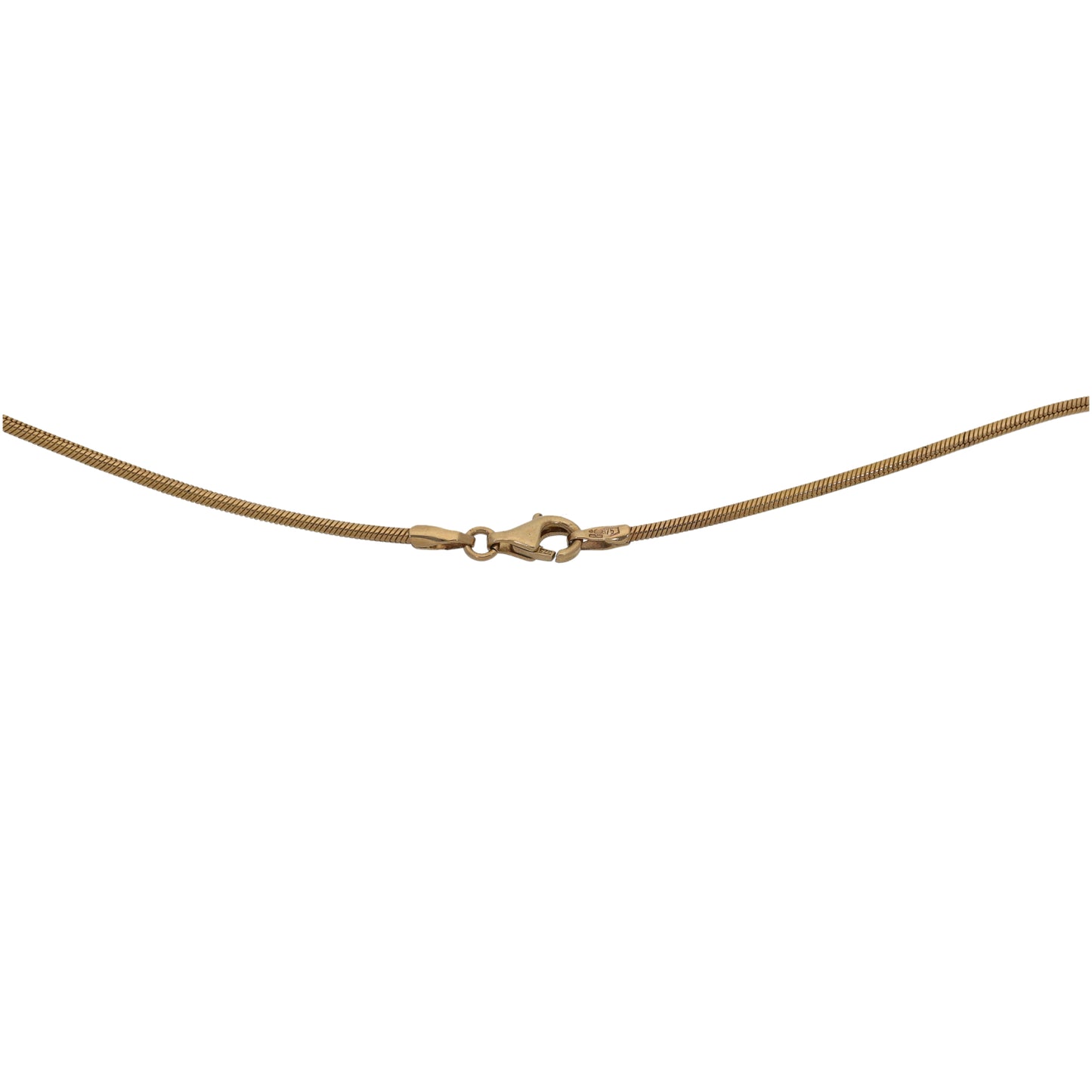 9ct Gold Snake Chain 18"