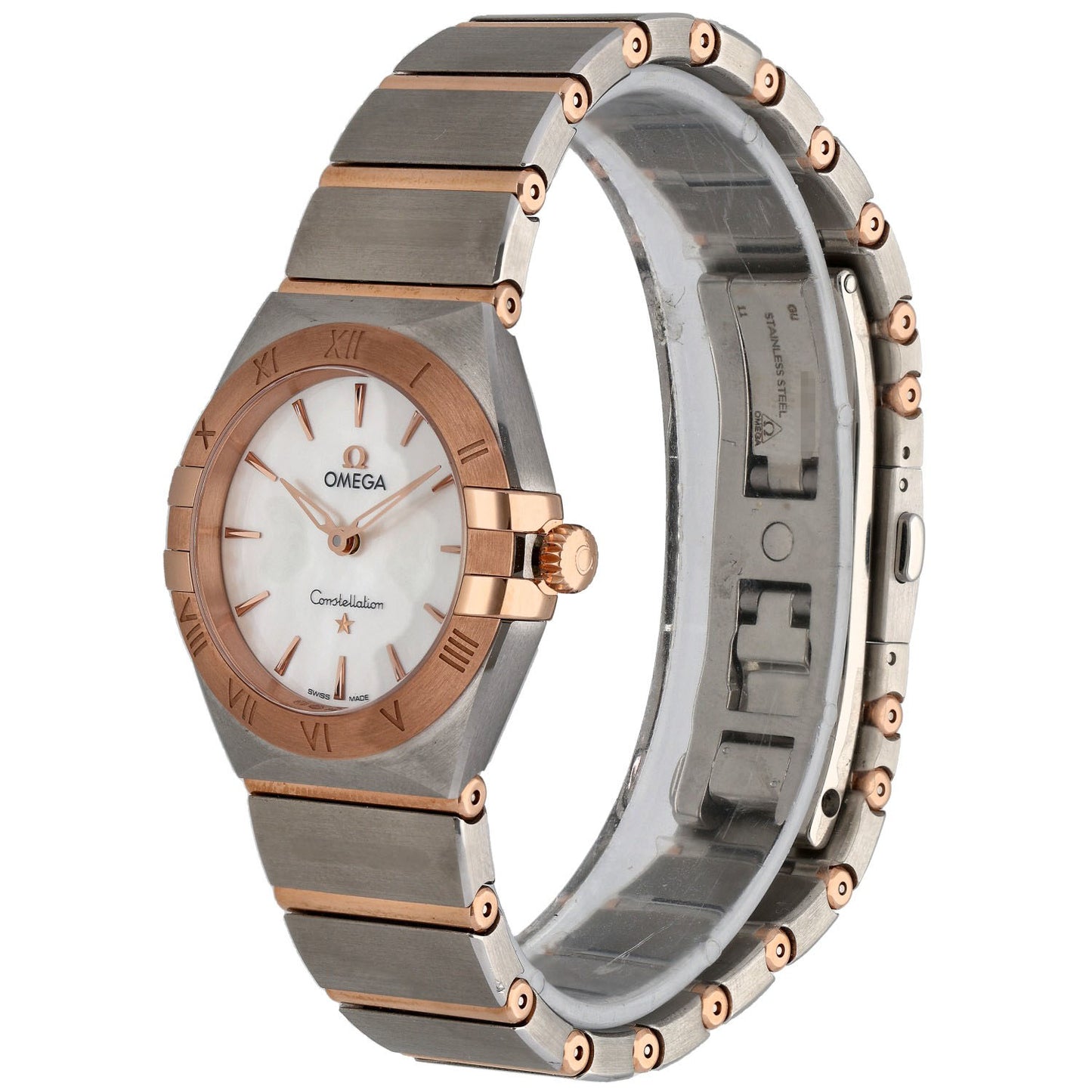 Omega Constellation 131.20.28.60.05.001 28mm Bi-Colour Watch (Ex-Display)