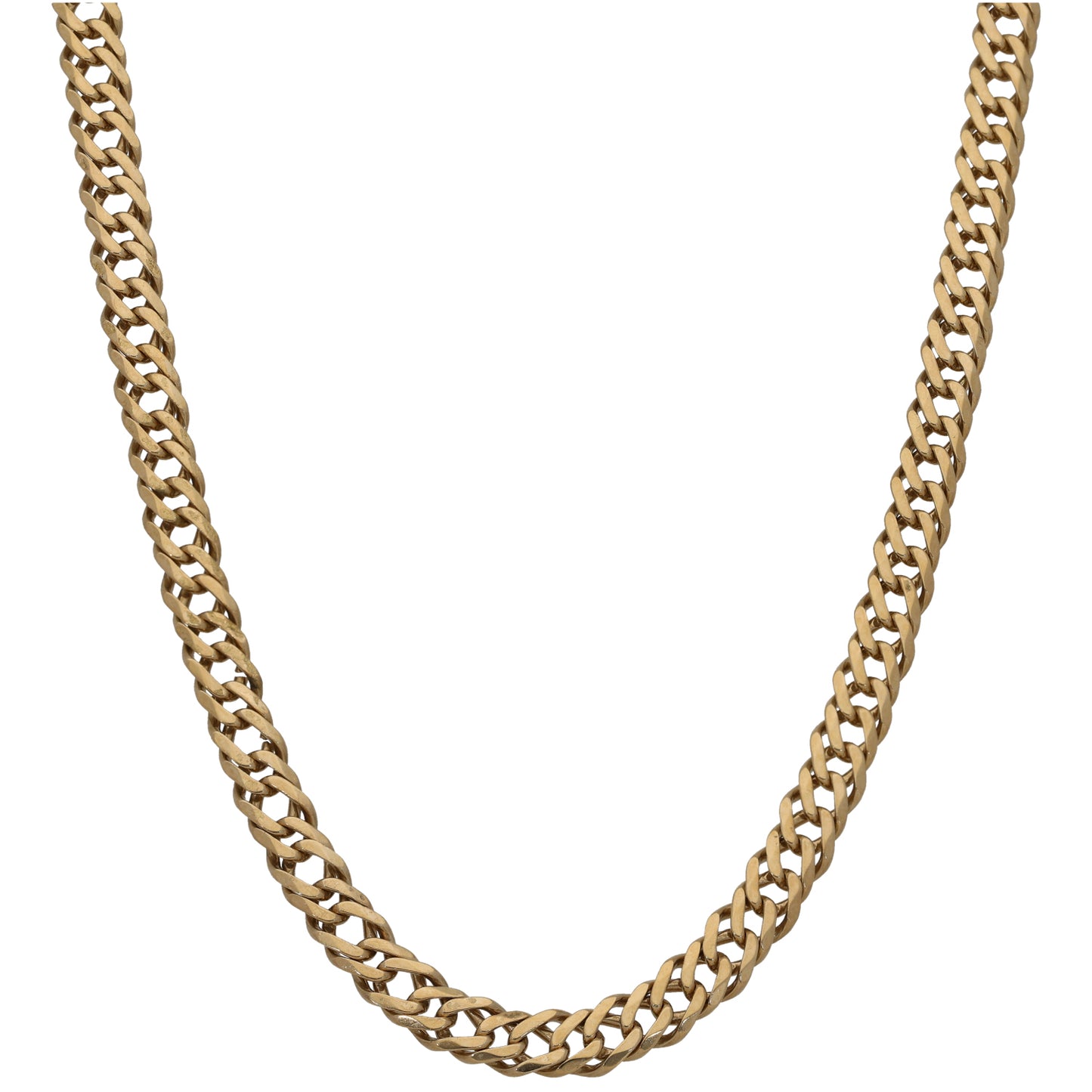 9ct Gold Curb Chain 20"
