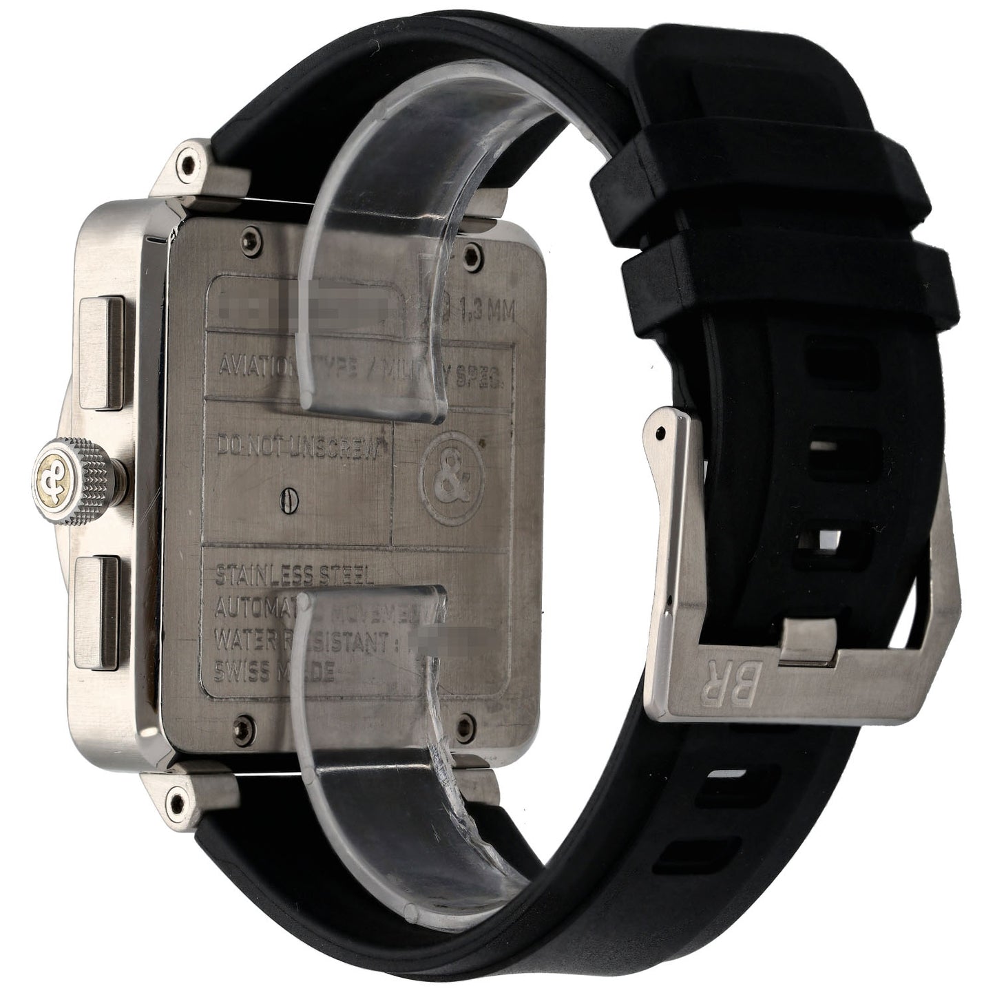 Bell & Ross BR01 BR01-94-S 46mm Stainless Steel Watch