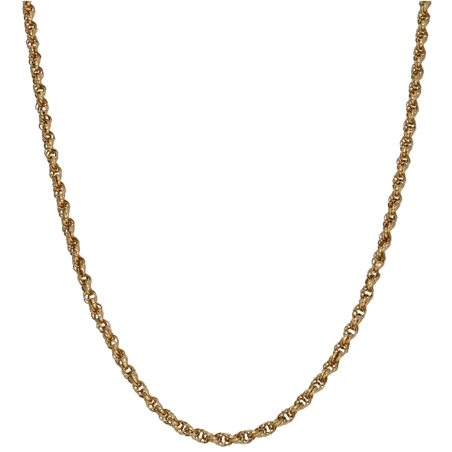 9ct Gold Rope Chain 18"