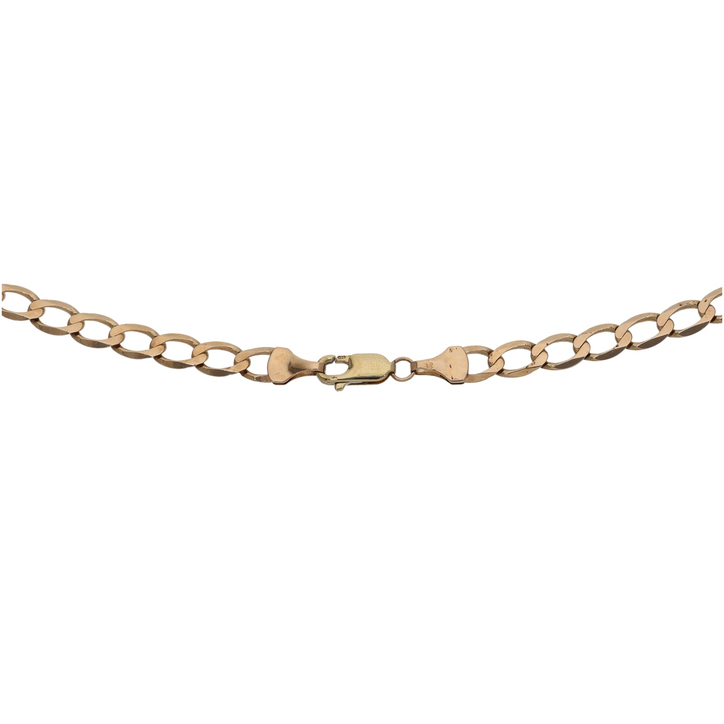 9ct Gold Curb Chain 24"