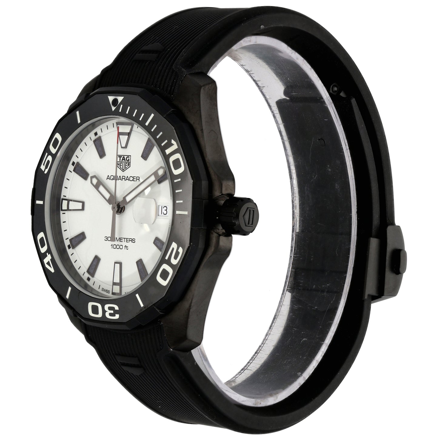 Tag Heuer Aquaracer WAY108A 43mm PVD Titanium Watch