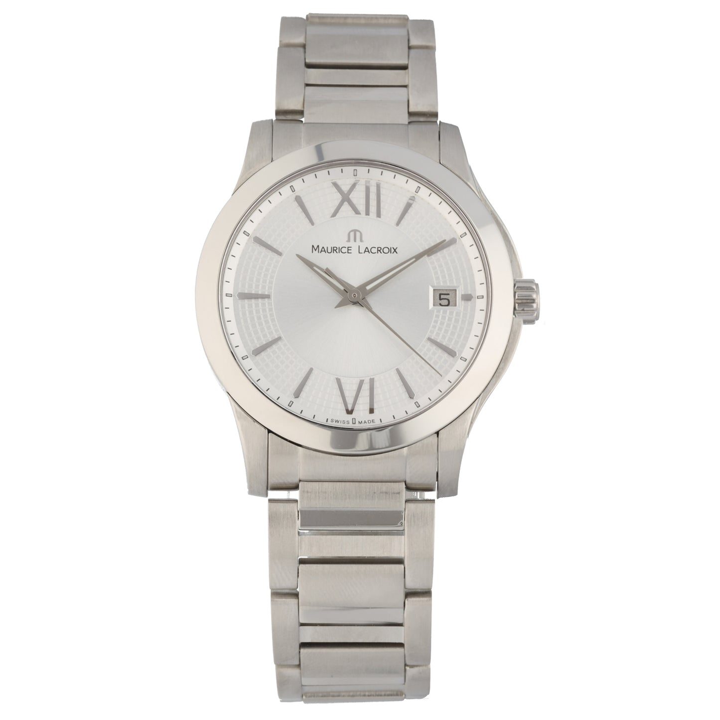 Maurice Lacroix Miros MI 1066 37mm Stainless Steel Watch
