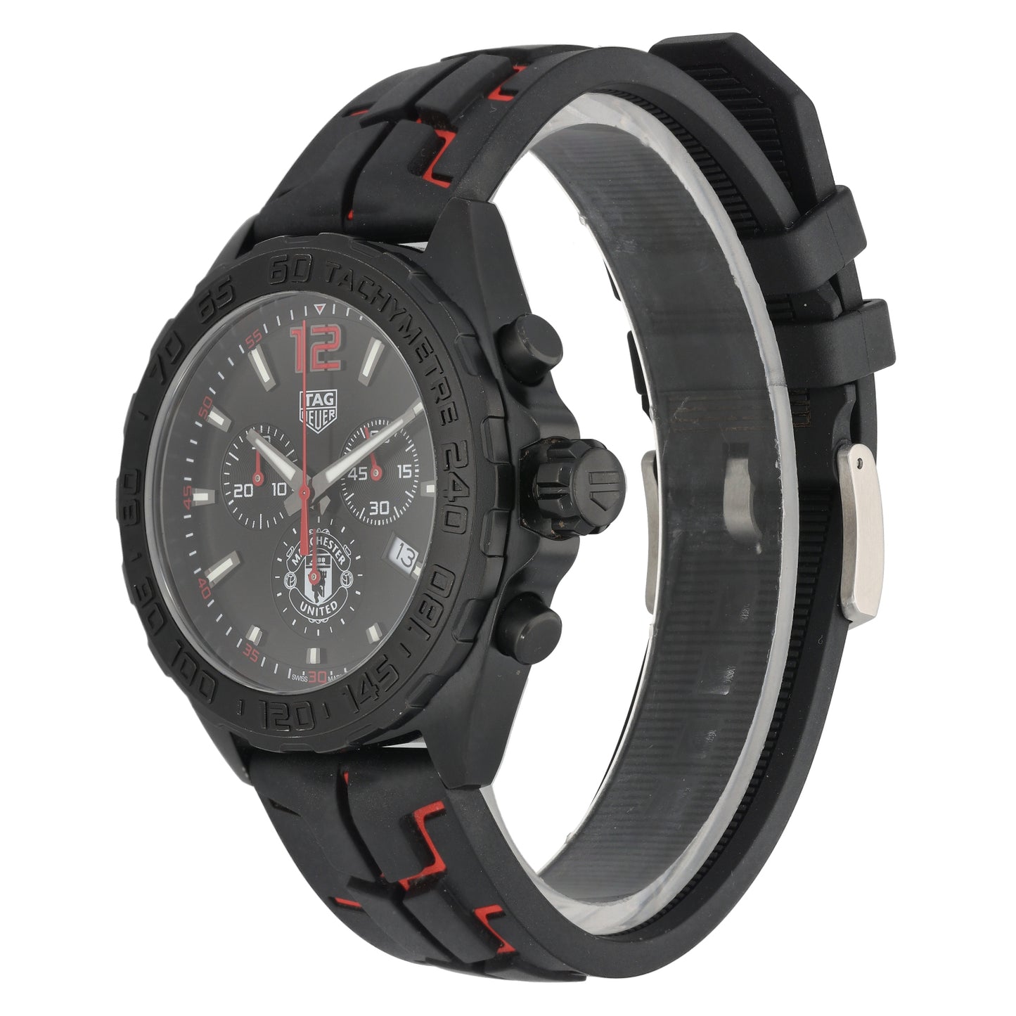 Tag Heuer Formula 1 Manchester United CAZ101J 43mm PVD Stainless Steel Watch