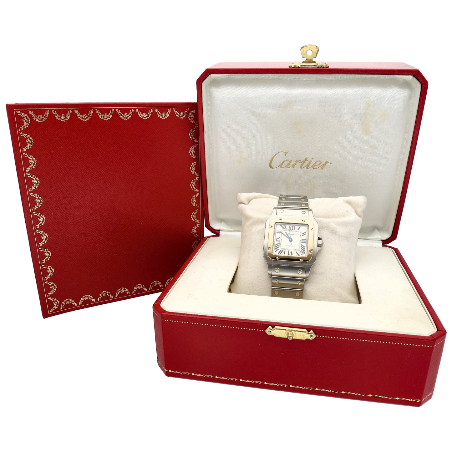 Cartier Santos W20099C4 32mm Bi-Colour Watch