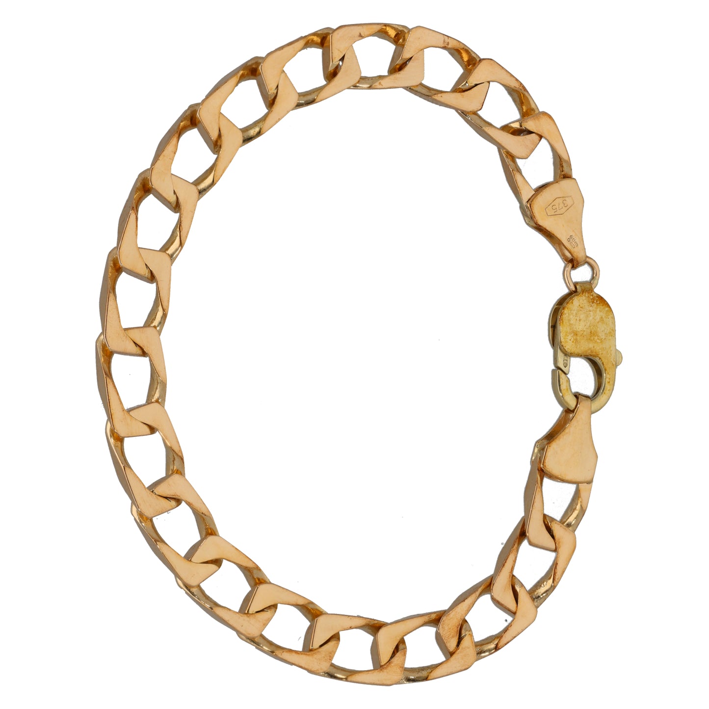 9ct Gold Curb Bracelet