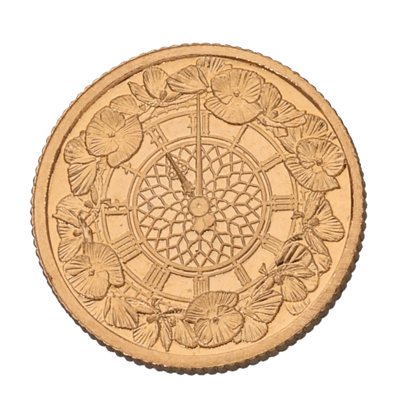 22ct Gold Queen Elizabeth II Quarter Sovereign Coin 2019