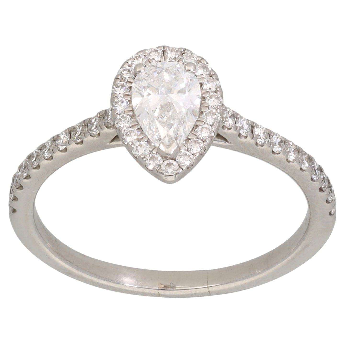Platinum 0.795ct Diamond Dress/Cocktail Ring P