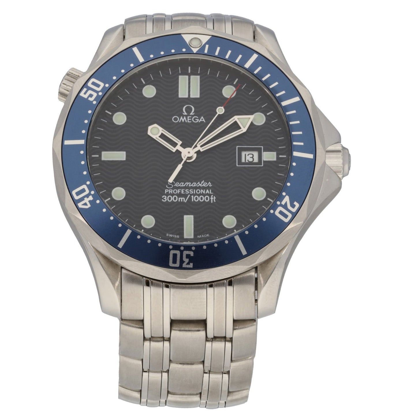 Omega Seamaster 41mm Stainless Steel Watch