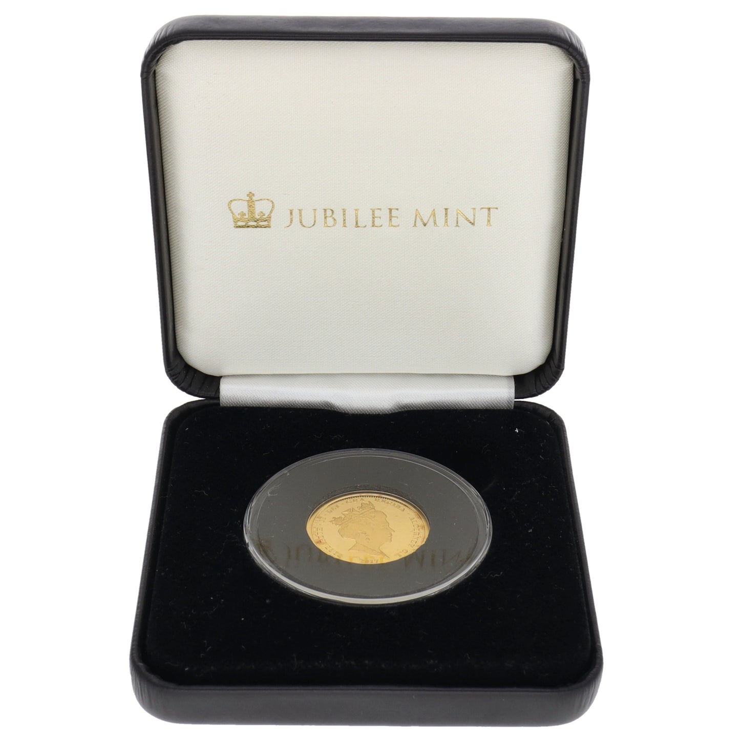 22ct Gold Elizabeth And Phillip Platinum Anniversary One Pound Coin 2017